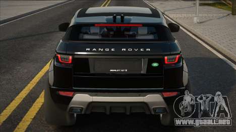 Land Rover Range Rover Evoque Coupe 2016 para GTA San Andreas