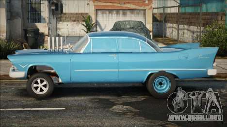 1957 Plymouth Savoy Gasser para GTA San Andreas