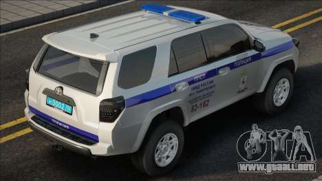 Toyota Land Cruiser Polic para GTA San Andreas