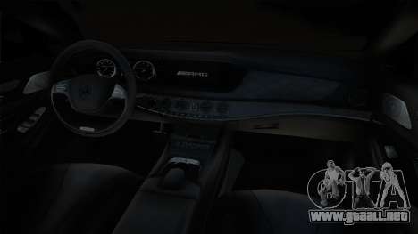 Mercedes-Benz s63 w222 Black para GTA San Andreas