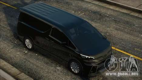 Toyota Vellfire 2018 para GTA San Andreas