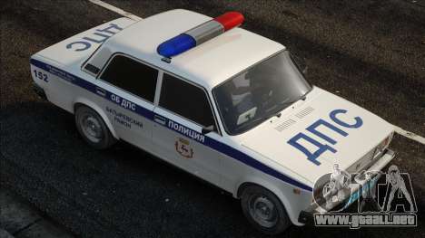 VAZ 2107 Belaya DPS para GTA San Andreas