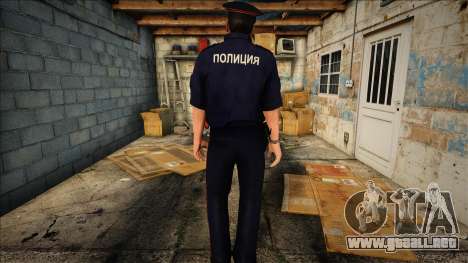 Oficial de policía en uniforme para GTA San Andreas