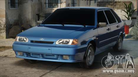 VAZ 2114 Azul para GTA San Andreas