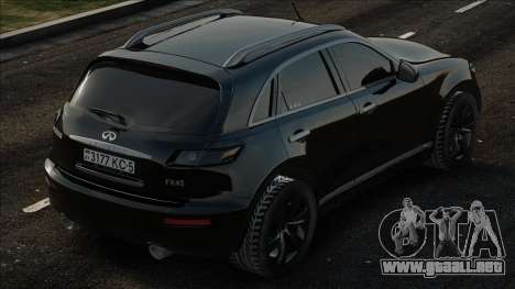 Infiniti FX45 Blek para GTA San Andreas