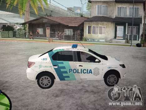 Renault Logan Police para GTA San Andreas