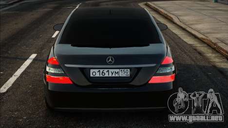 Mercedes-Benz S420 W221 Black para GTA San Andreas