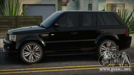 Range Rover Sport Blak para GTA San Andreas