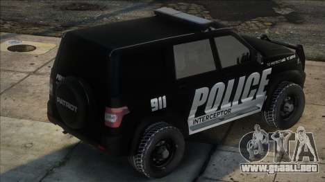 Uaz Patriot Police para GTA San Andreas