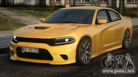 Dodge Charger SRT Hellcat 15 Yellow para GTA San Andreas