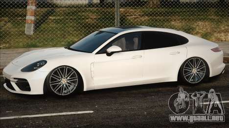 Porsche Panamera Turbo - White para GTA San Andreas