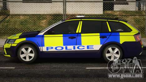 Skoda Octavia VRS Police para GTA San Andreas