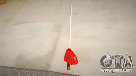 Power Rangers - Katana para GTA San Andreas