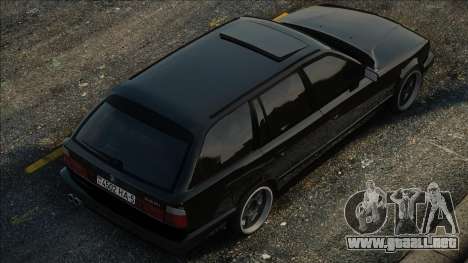 BMW e34 525i Touring 1996 Black para GTA San Andreas