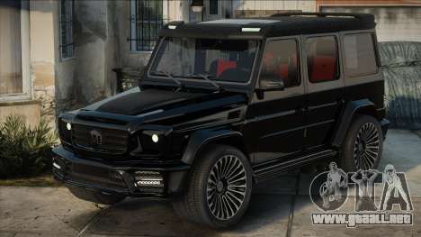 Mercedes-Benz G65 Gronos Mansory Blek para GTA San Andreas