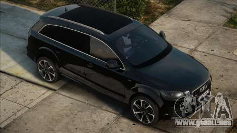 Audi Q7 Blak para GTA San Andreas