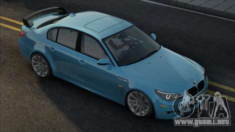 BMW M5 E60 Ble para GTA San Andreas