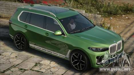 Bmw X7 Green para GTA San Andreas