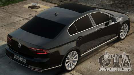 Volkswagen Passat B8 Black para GTA San Andreas