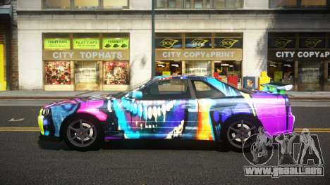 Nissan Skyline R34 Heroshi S4 para GTA 4