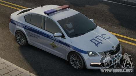 Škoda Octavia - Policía Policía de Tráfico para GTA San Andreas