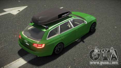 Audi RS6 Nohi para GTA 4