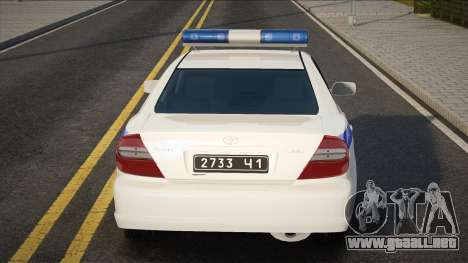 Toyota Camry 2004 Seguridad Vial para GTA San Andreas