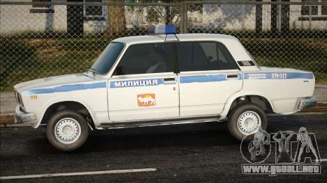 VAZ-2107 Antigua Milicia para GTA San Andreas