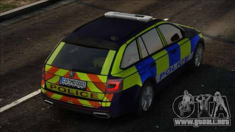 Skoda Octavia VRS Police para GTA San Andreas