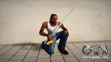 Zeo V Power Sword (Power Rangers Zeo) para GTA San Andreas