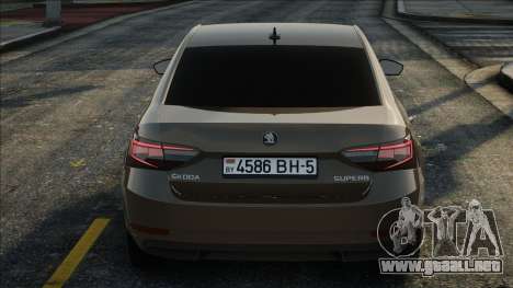 Skoda Superb Grey para GTA San Andreas