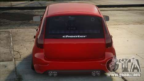 Lada Kalina Rojo para GTA San Andreas