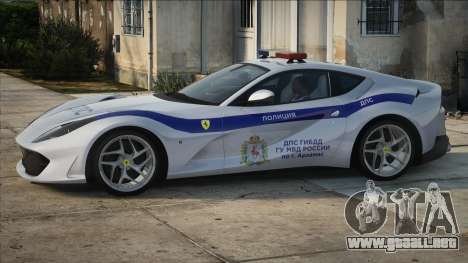 Ferrari 812 ACERCA DE DPS para GTA San Andreas