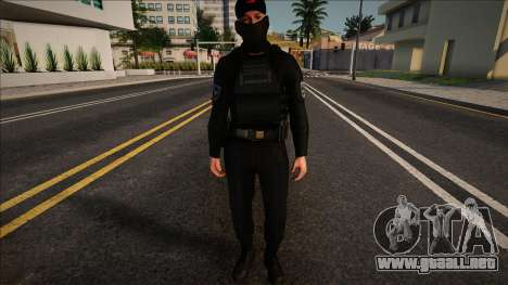 Oficial de policía en uniforme para GTA San Andreas