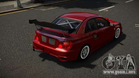 Subaru Impreza Bonrey para GTA 4