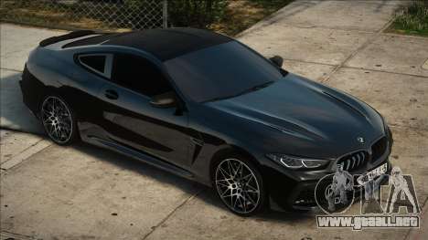 BMW M8 Competition con iluminación interior para GTA San Andreas