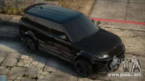 Land Rover Range Rover Mansory Black para GTA San Andreas