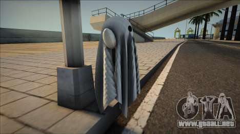 Fantasma bajo una farola para GTA San Andreas