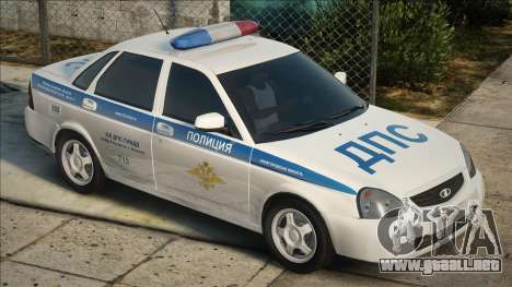 LADA Priora - Policía de Tráfico en Arzamas para GTA San Andreas