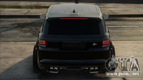 Land Rover Range Rover SVR Black para GTA San Andreas