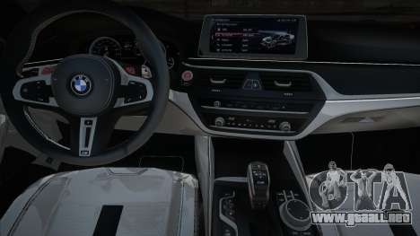 BMW M5 F90 Competition con iluminación interior para GTA San Andreas