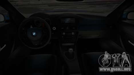 BMW e90 Blue para GTA San Andreas