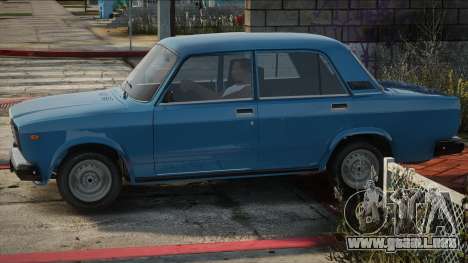 VAZ 2107 Culata Azul para GTA San Andreas