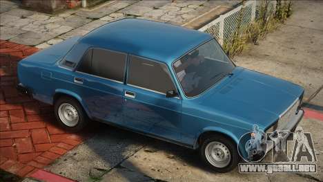 VAZ 2107 Culata Azul para GTA San Andreas