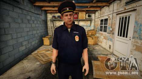 Oficial de policía en uniforme para GTA San Andreas