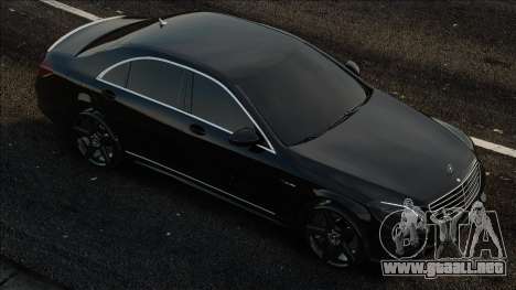 Mercedes-Benz s63 w222 Black para GTA San Andreas