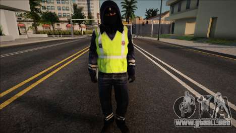 Aspecto de IDPS invernal con nuevos galones para GTA San Andreas