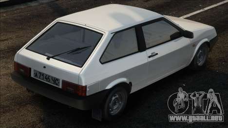 VAZ 2108 Blanco (Culata) para GTA San Andreas