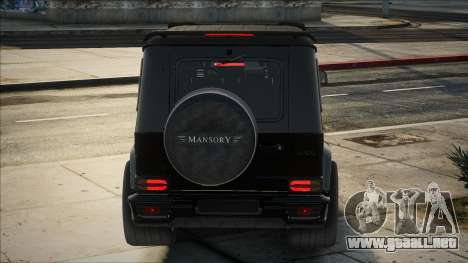 Mercedes-Benz G65 Gronos Mansory Blek para GTA San Andreas