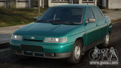 Lada 110 Stock Green para GTA San Andreas